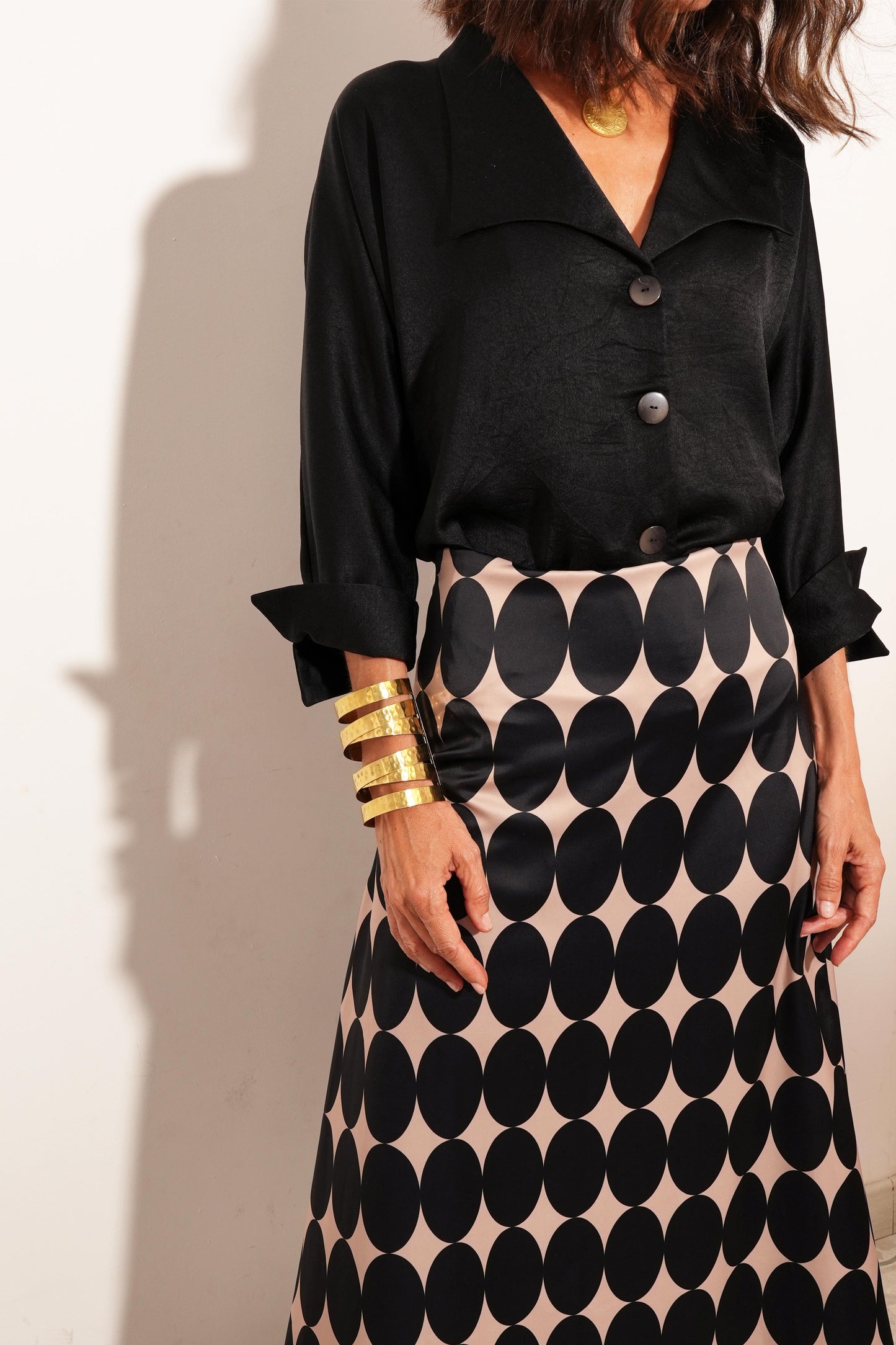 FALDA QUITO LUNARES (NO INCLUYE FAJIN). PRE-ORDER