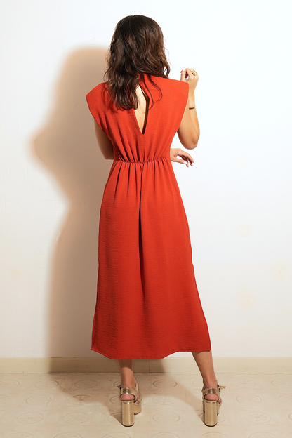 VESTIDO KIOTO TEJA