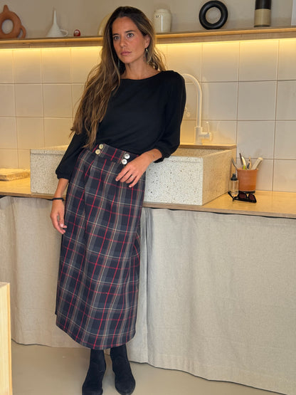 FALDA  GLASGOW GRIS