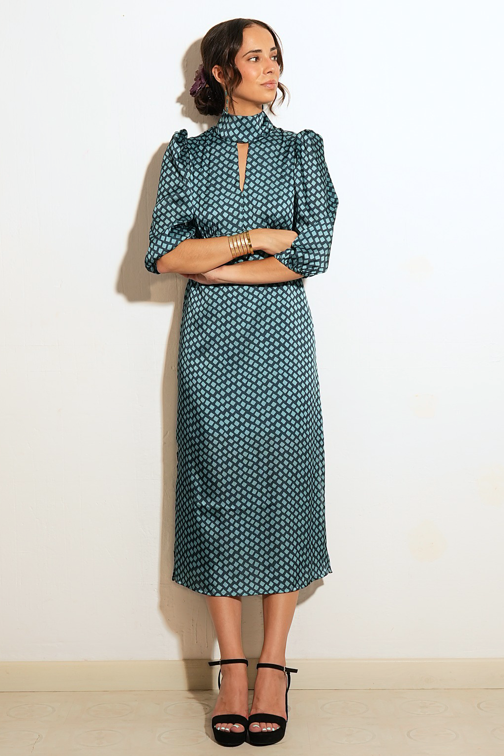 VESTIDO COLONIA DAMERO