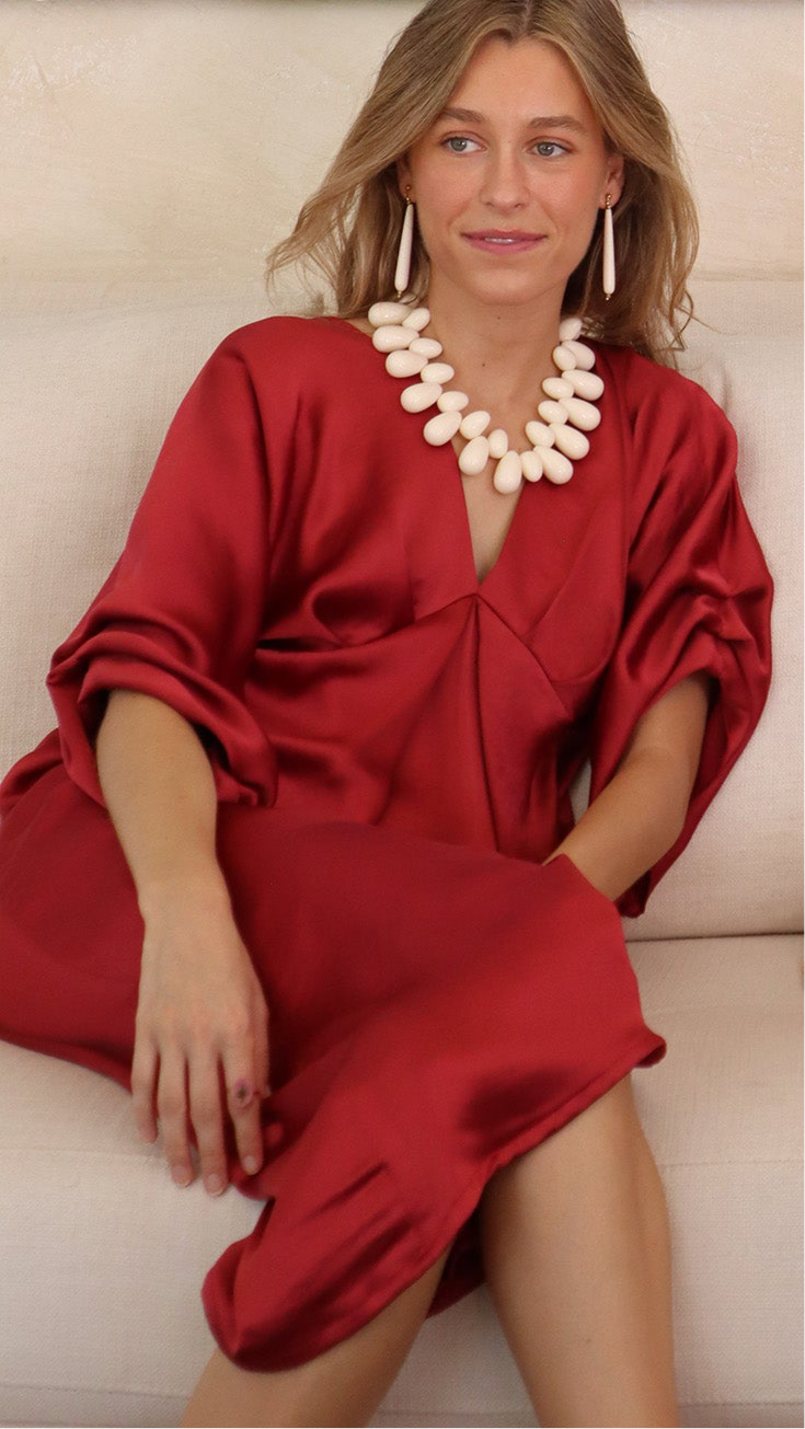 VESTIDO TANZANIA CORAL. Pre-order. Fecha estimada de envío 15 de Septiembre