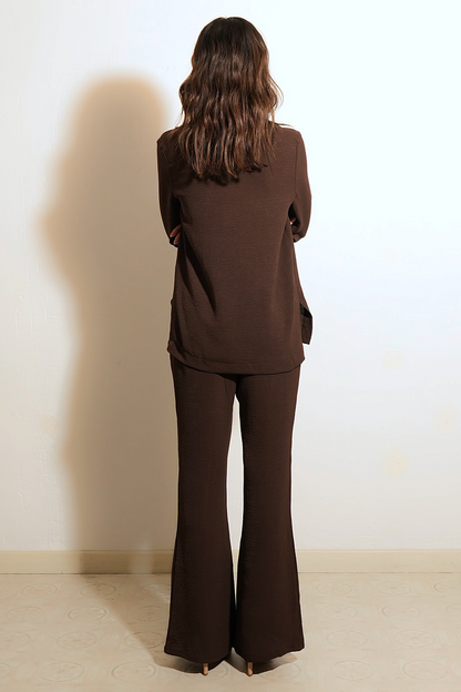 PANTALON FLORENCIA MARRON