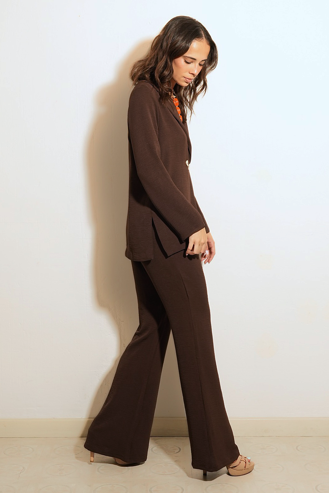 PANTALON FLORENCIA MARRON
