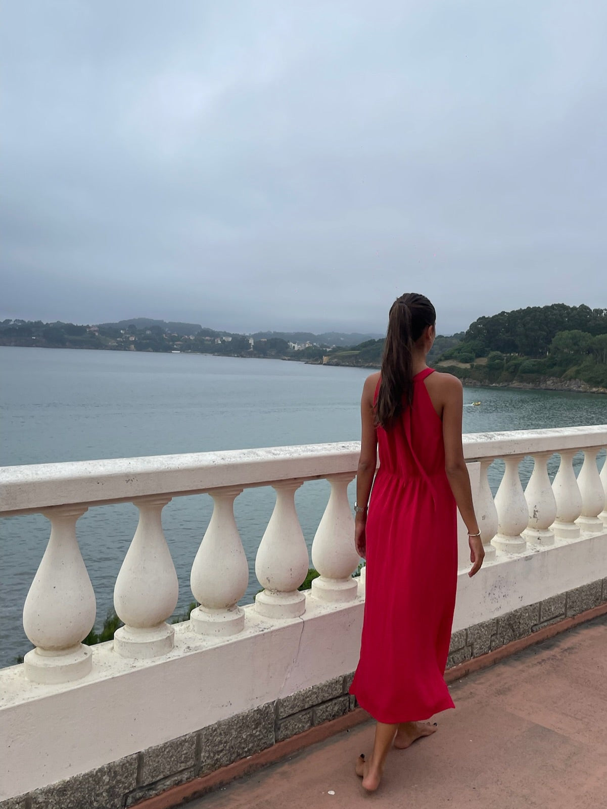VESTIDO ATENAS ROJO