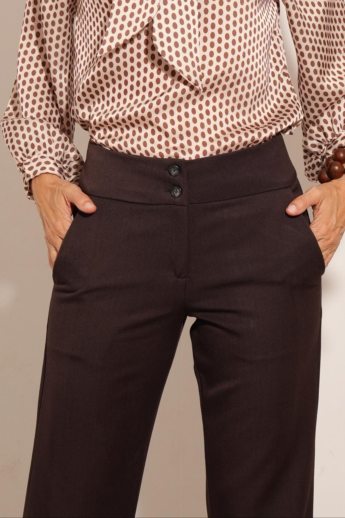 PANTALÓN GINEBRA MARRÓN