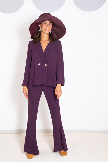 PANTALON FLORENCIA MORADO