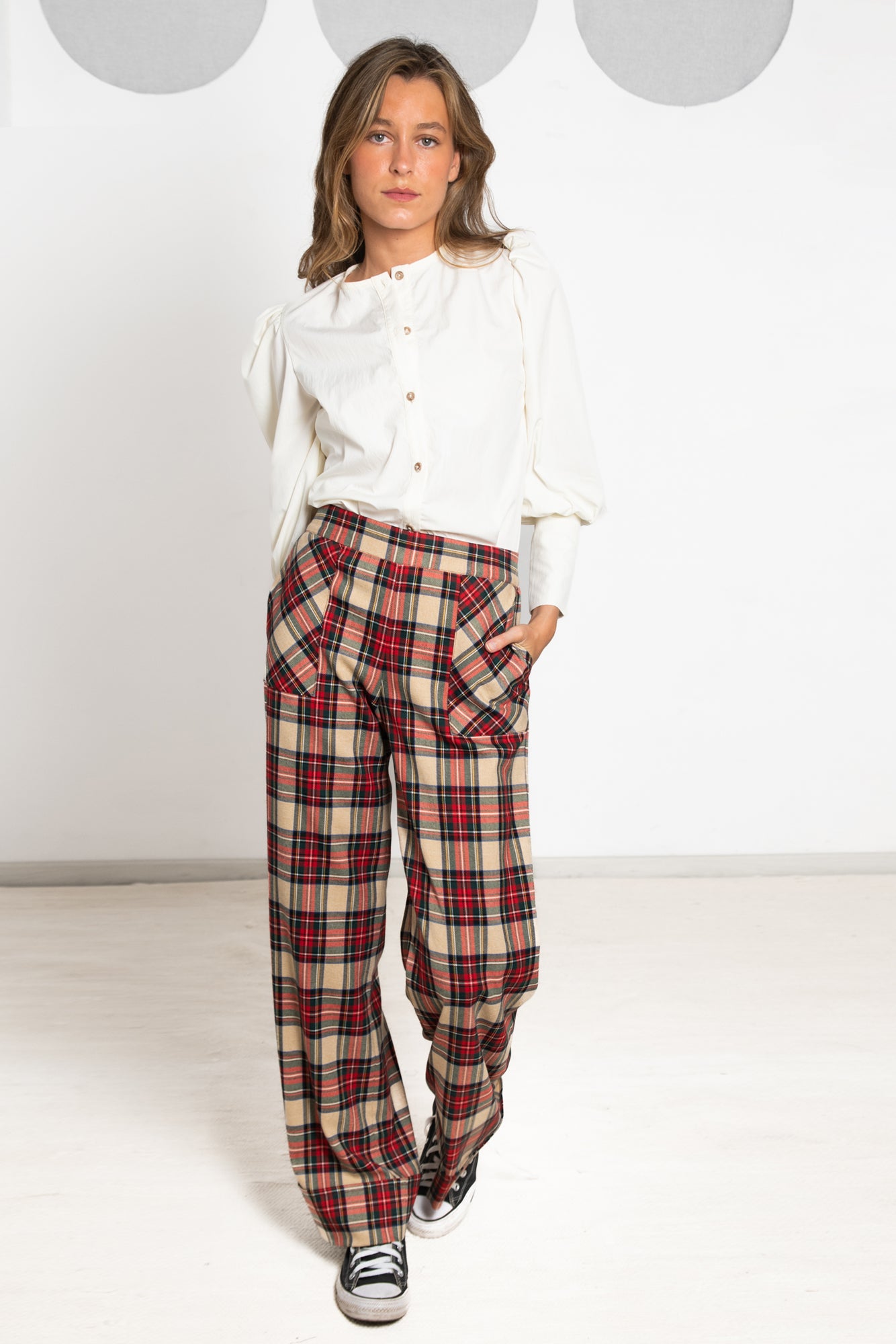 PANTALON ESCOCIA TARTAN.