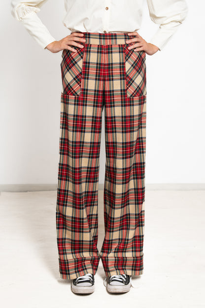 PANTALON ESCOCIA TARTAN.