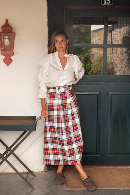 FALDA  GLASGOW TARTAN. Pre-order. Fecha estimada de envío 25 de Septiembre