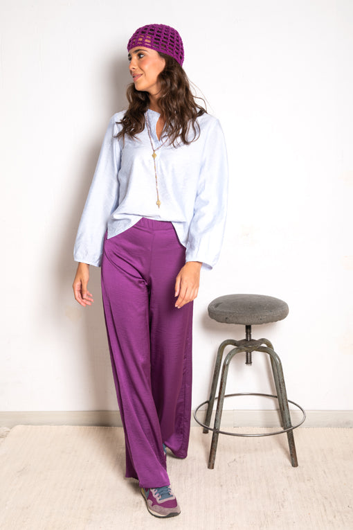 PANTALON OSLO MORADO.