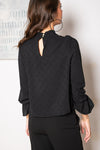 CAMISA VERONA CHOKER NEGRA