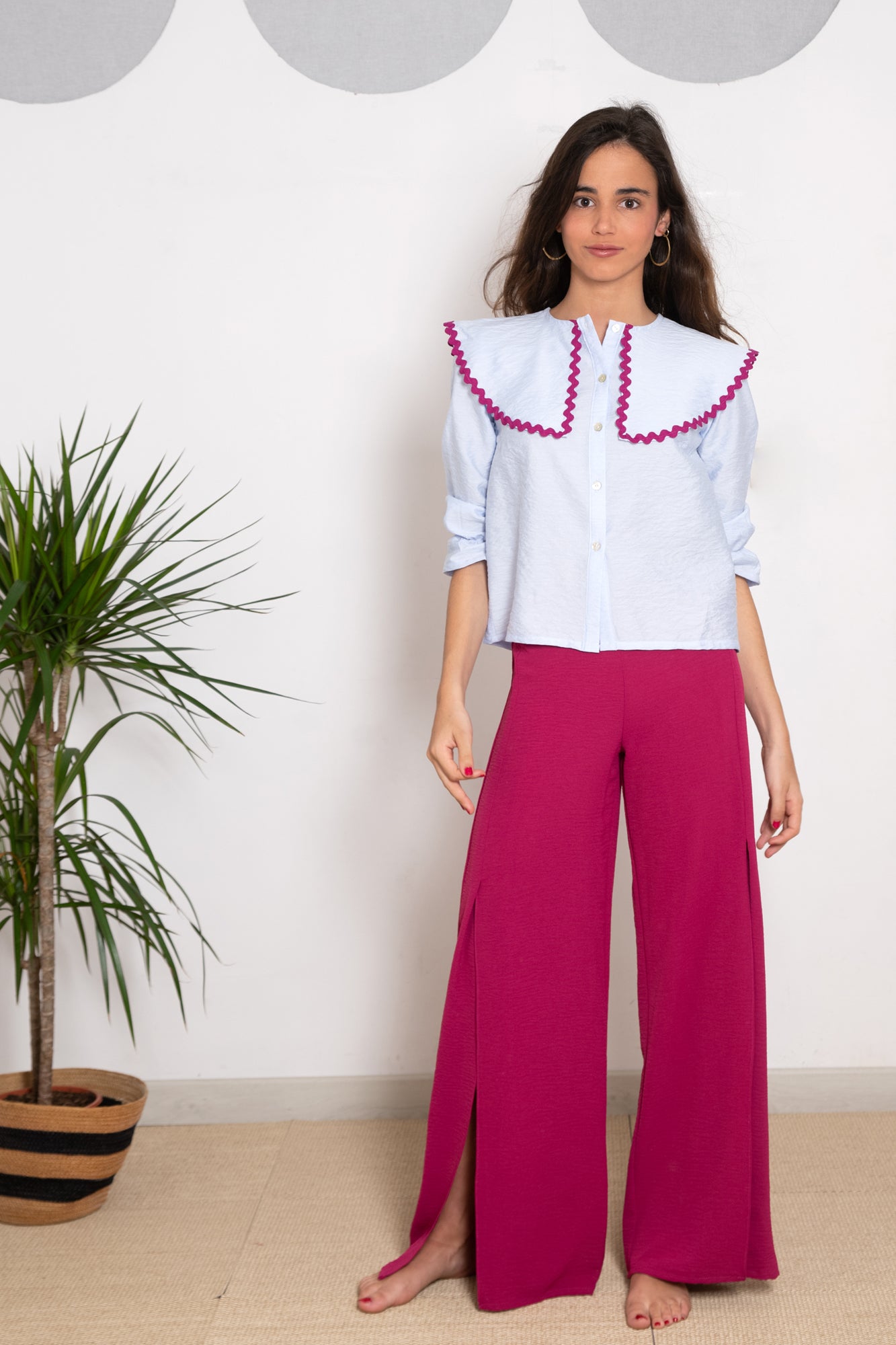 PANTALON VENECIA BUGANVILLA