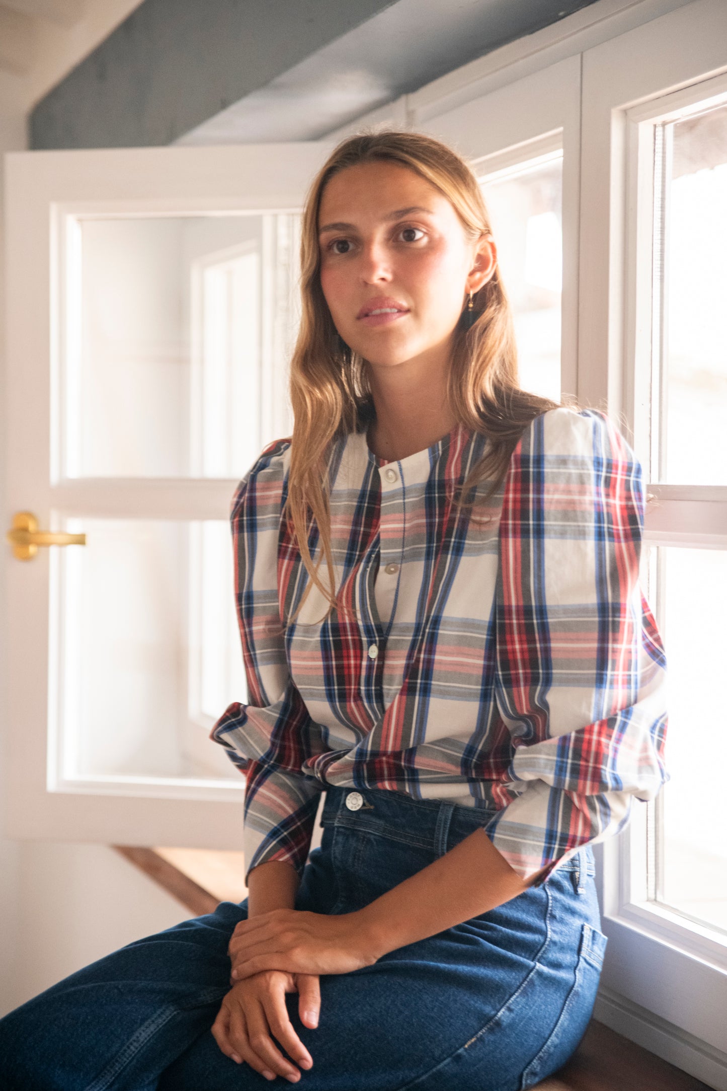 CAMISA BULGARIA ESCOCÉS. Pide una talla más