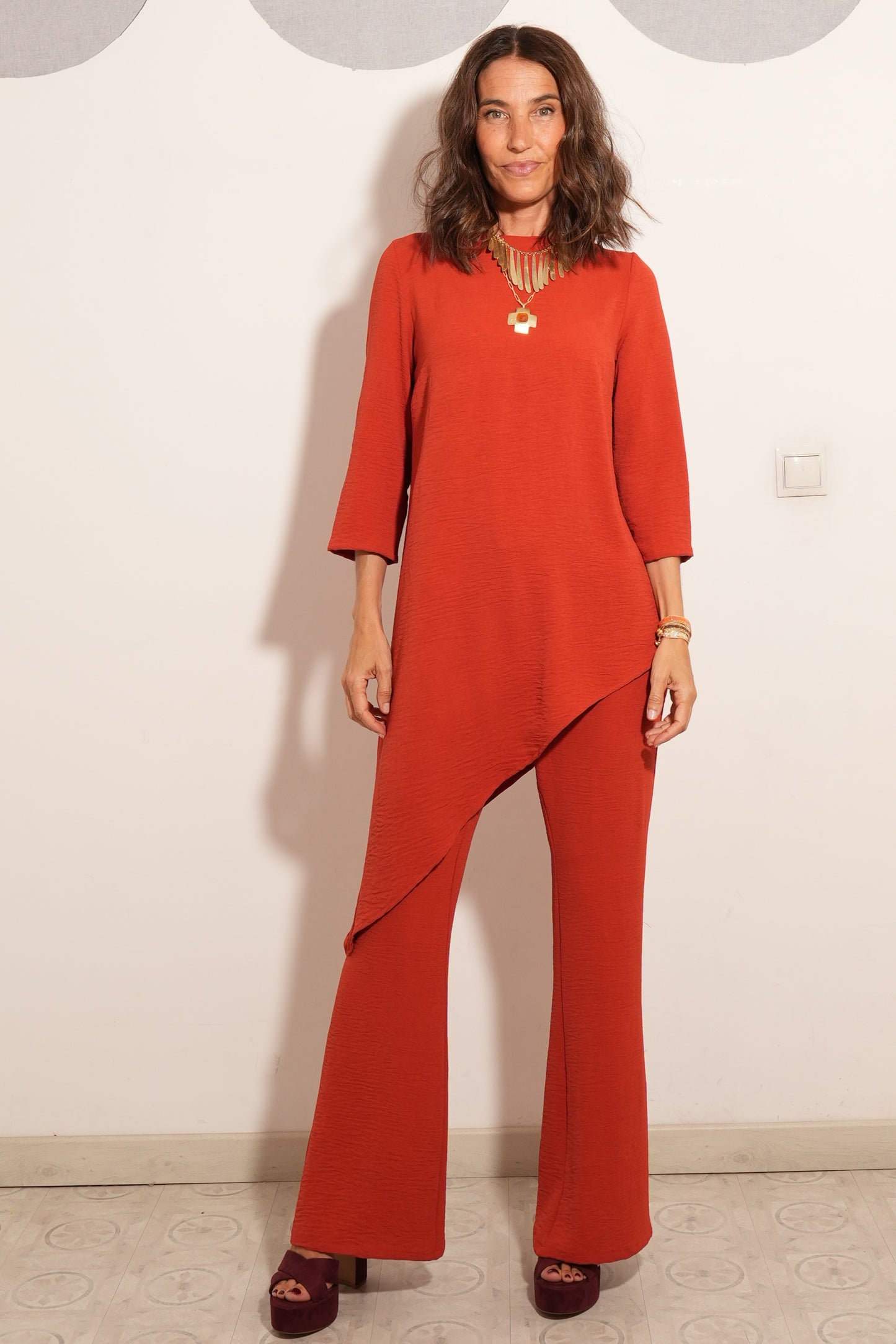 PANTALON OVIEDO TEJA