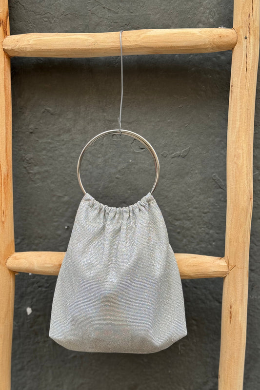 BOLSA LUREX PRATA