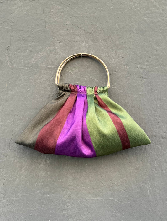 BOLSO LUNA MORADA-VERDE