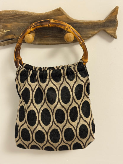 BOLSO BAMBÚ CIRCULOS