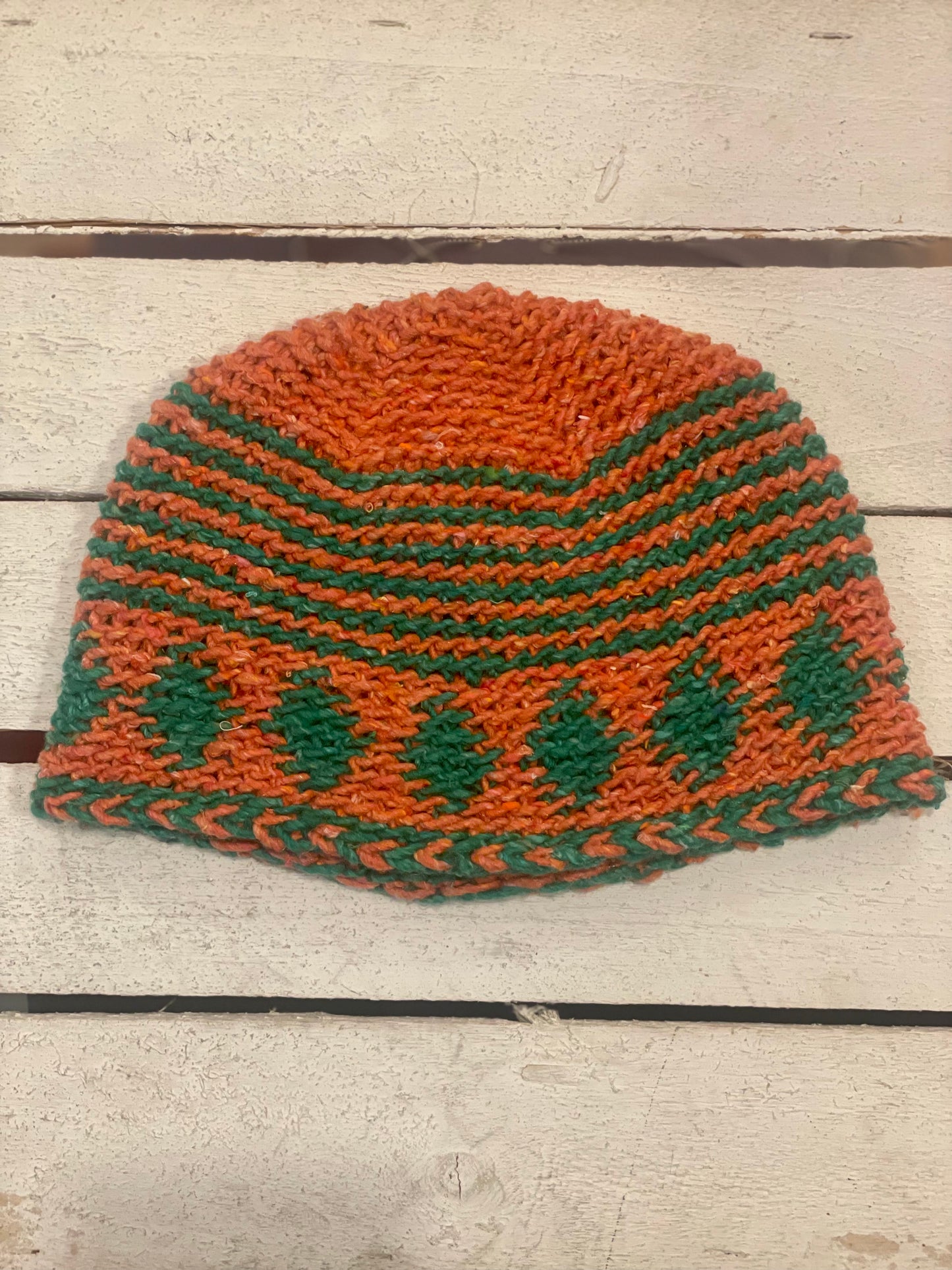 GORRO RABAT NARANJA/MENTA