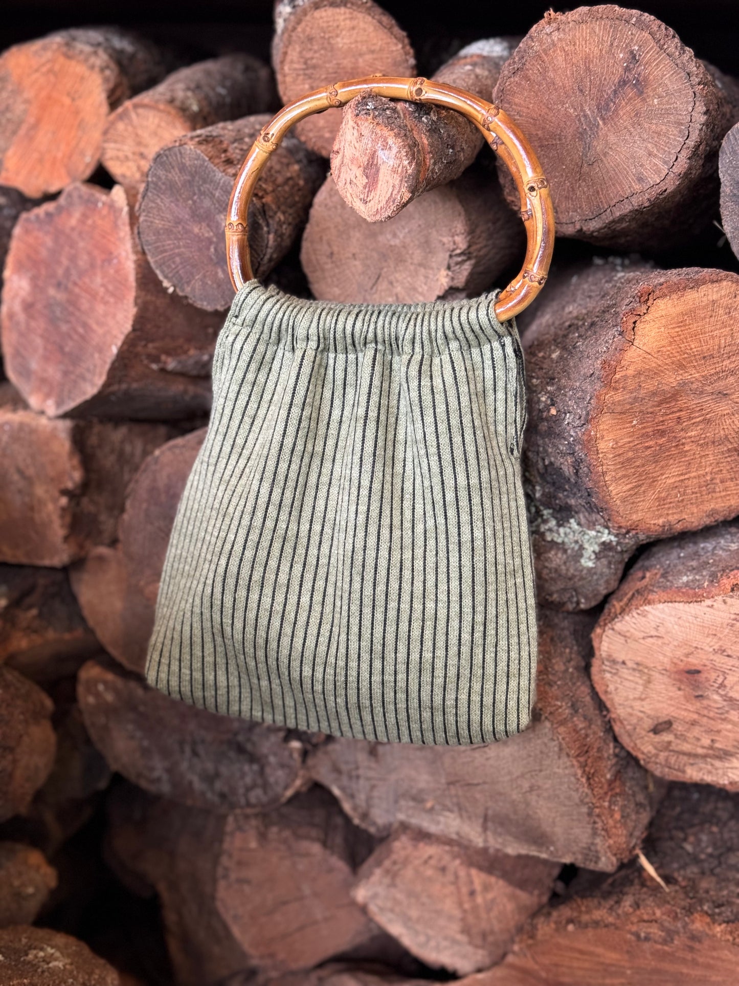 BOLSO BAMBÚ RAYAS