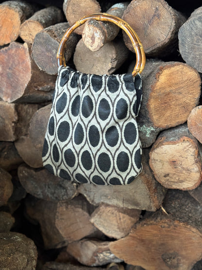 BOLSO BAMBÚ CIRCULOS