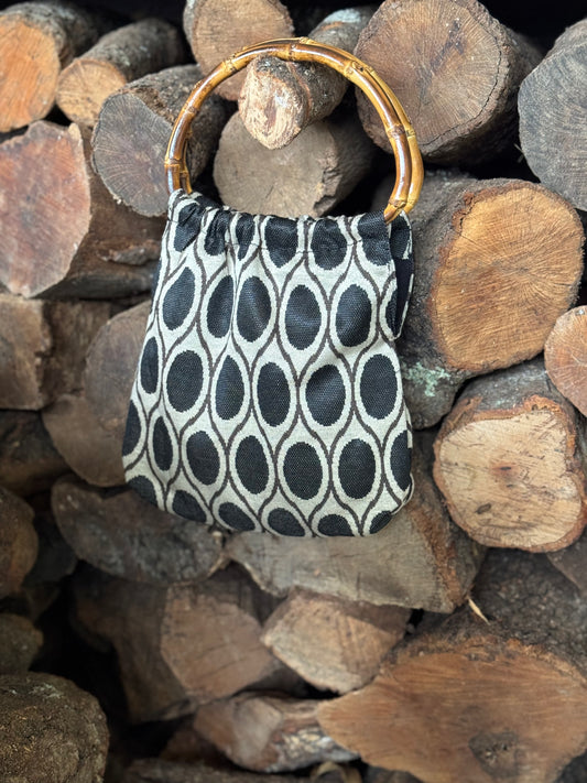 BOLSO BAMBÚ CIRCULOS