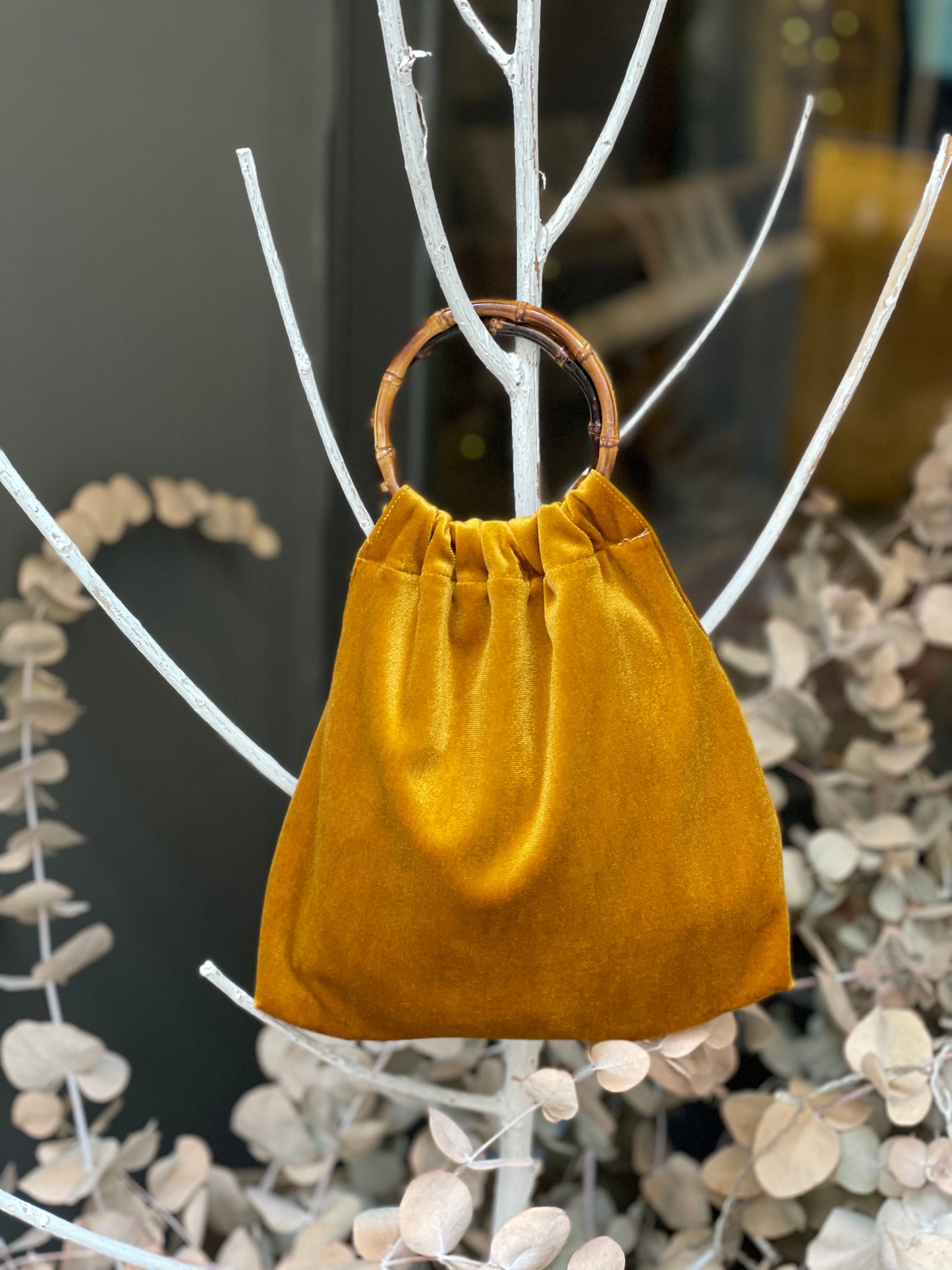 BOLSO ORO BAMBU