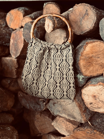 BOLSO BAMBÚ GEOMETRICO