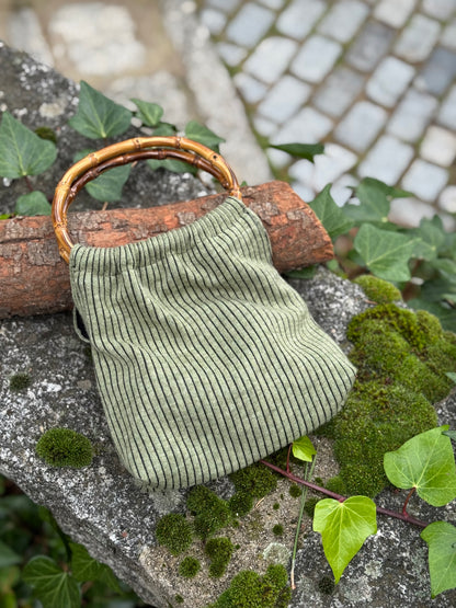 BOLSO BAMBÚ RAYAS