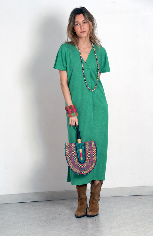 VESTIDO MONTECARLO VERDE MENTA