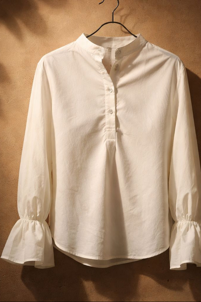 CAMISA ESCOCIA MARFIL