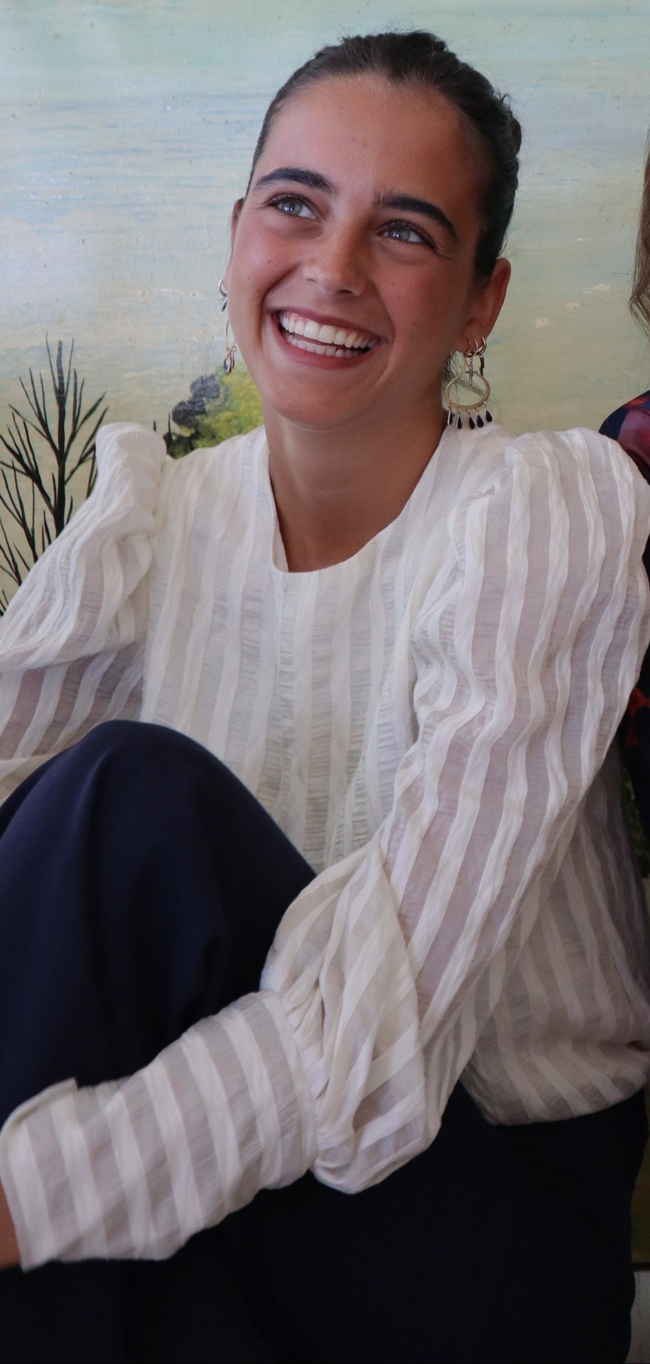 BLUSA OREGÓN MARFIL.