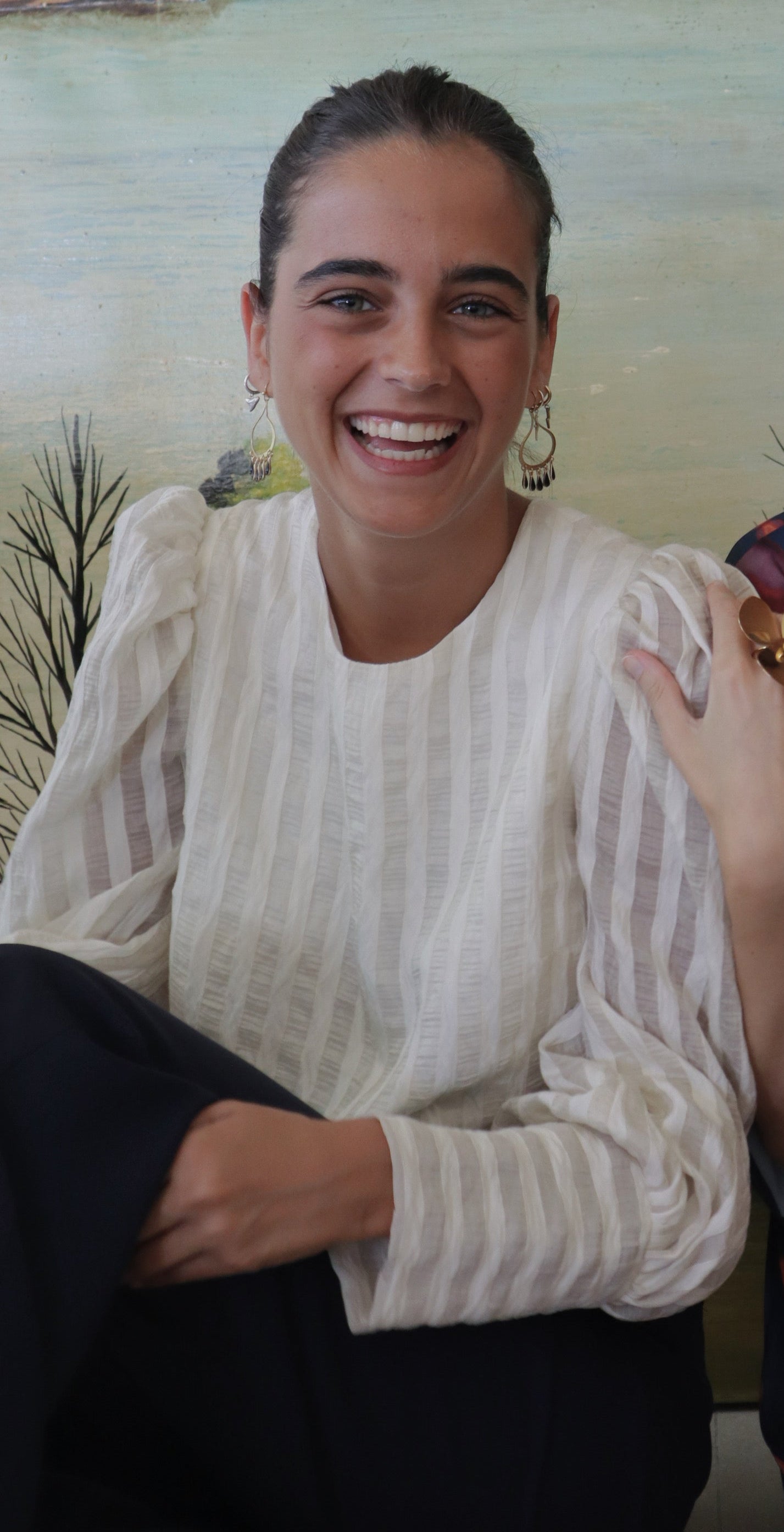 BLUSA OREGÓN MARFIL.