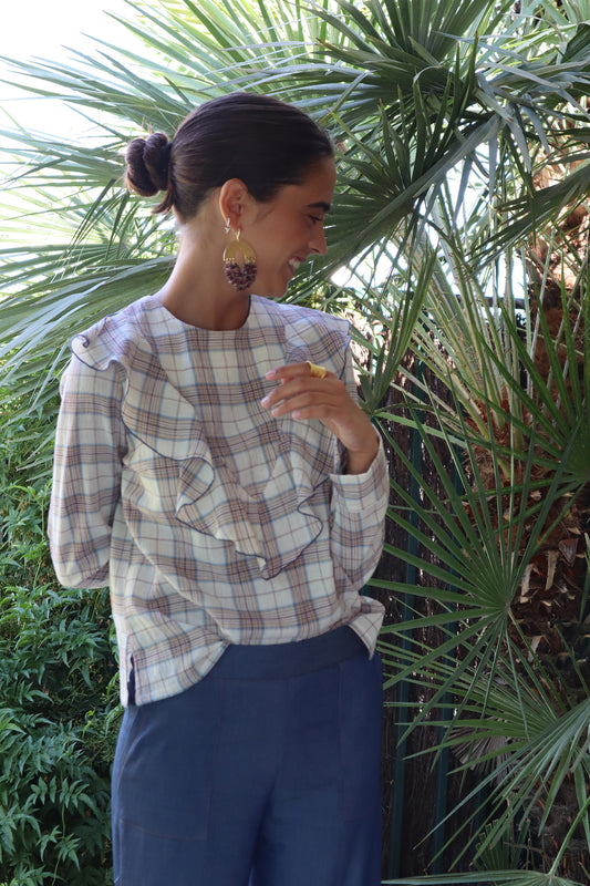 CAMISA LINEA CUADROS