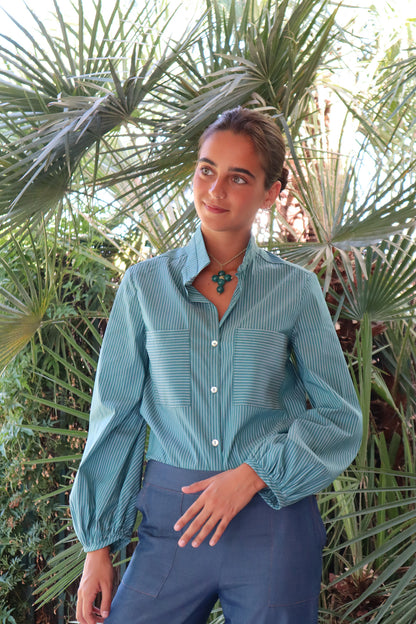 CAMISA NY VERDE. Pre-order. Fecha estimada de envío 15 de Septiembre