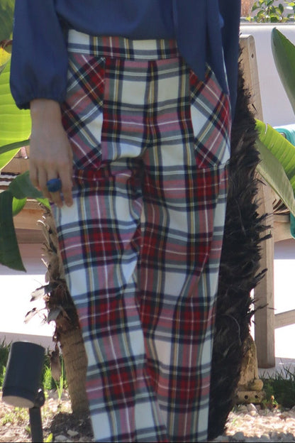 PANTALON ESCOCIA TARTAN.