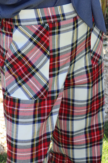 PANTALON ESCOCIA TARTAN.