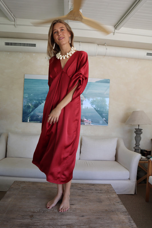 VESTIDO TANZANIA CORAL. Pre-order. Fecha estimada de envío 15 de Septiembre