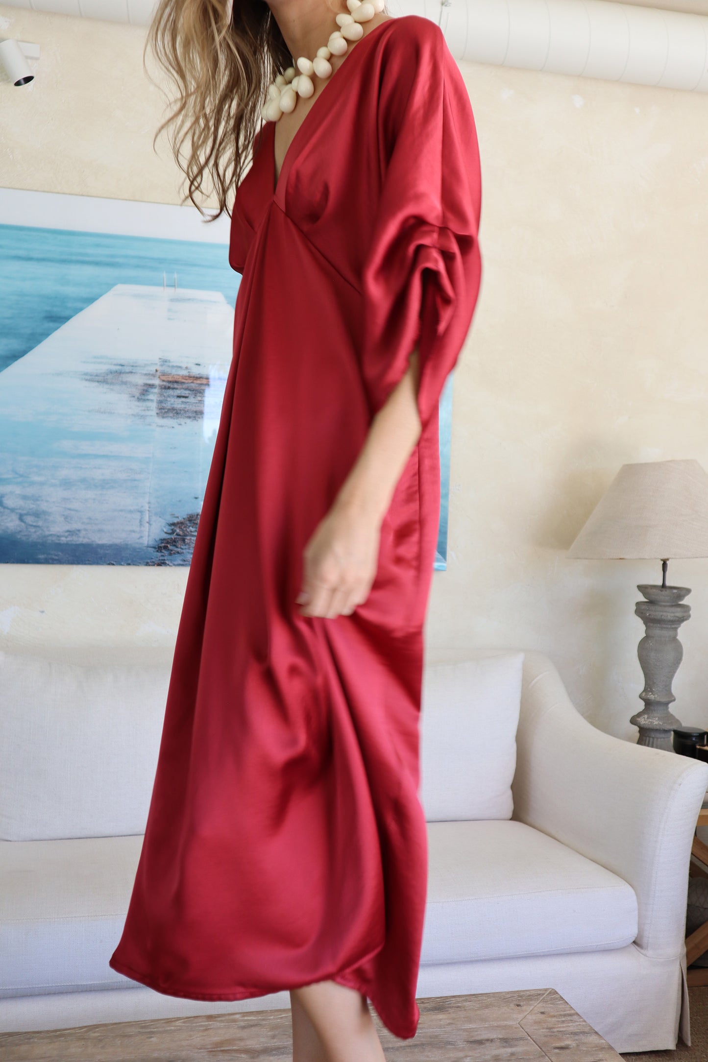 VESTIDO TANZANIA CORAL. Pre-order. Fecha estimada de envío 15 de Septiembre