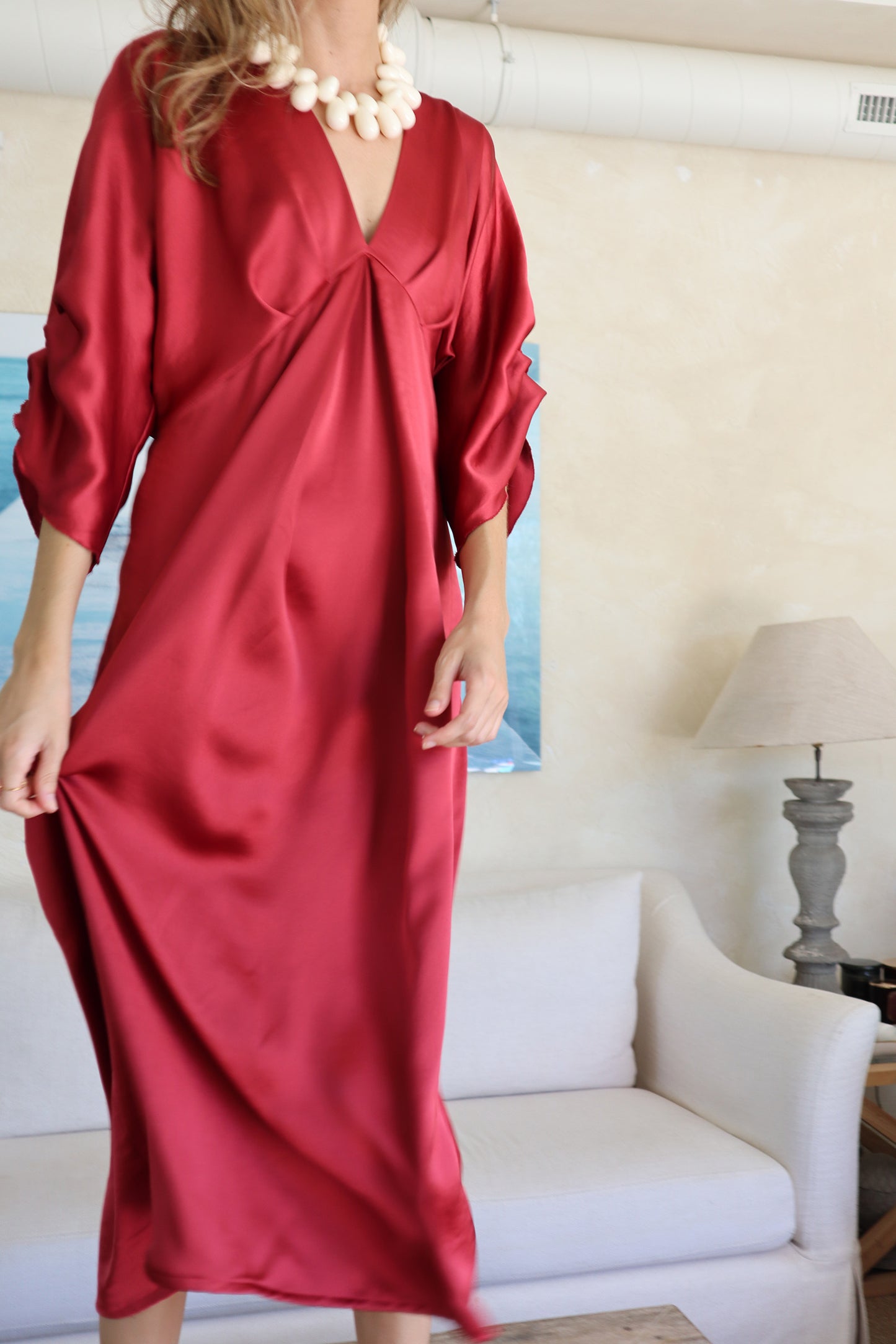 VESTIDO TANZANIA CORAL. Pre-order. Fecha estimada de envío 15 de Septiembre