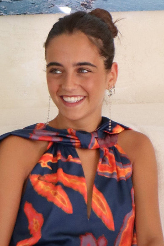 VESTIDO GRECIA MARINO