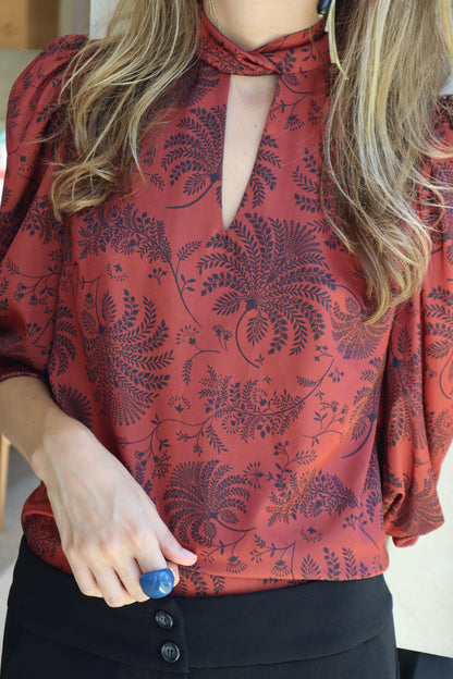 BLUSA COLONIA TEJA
