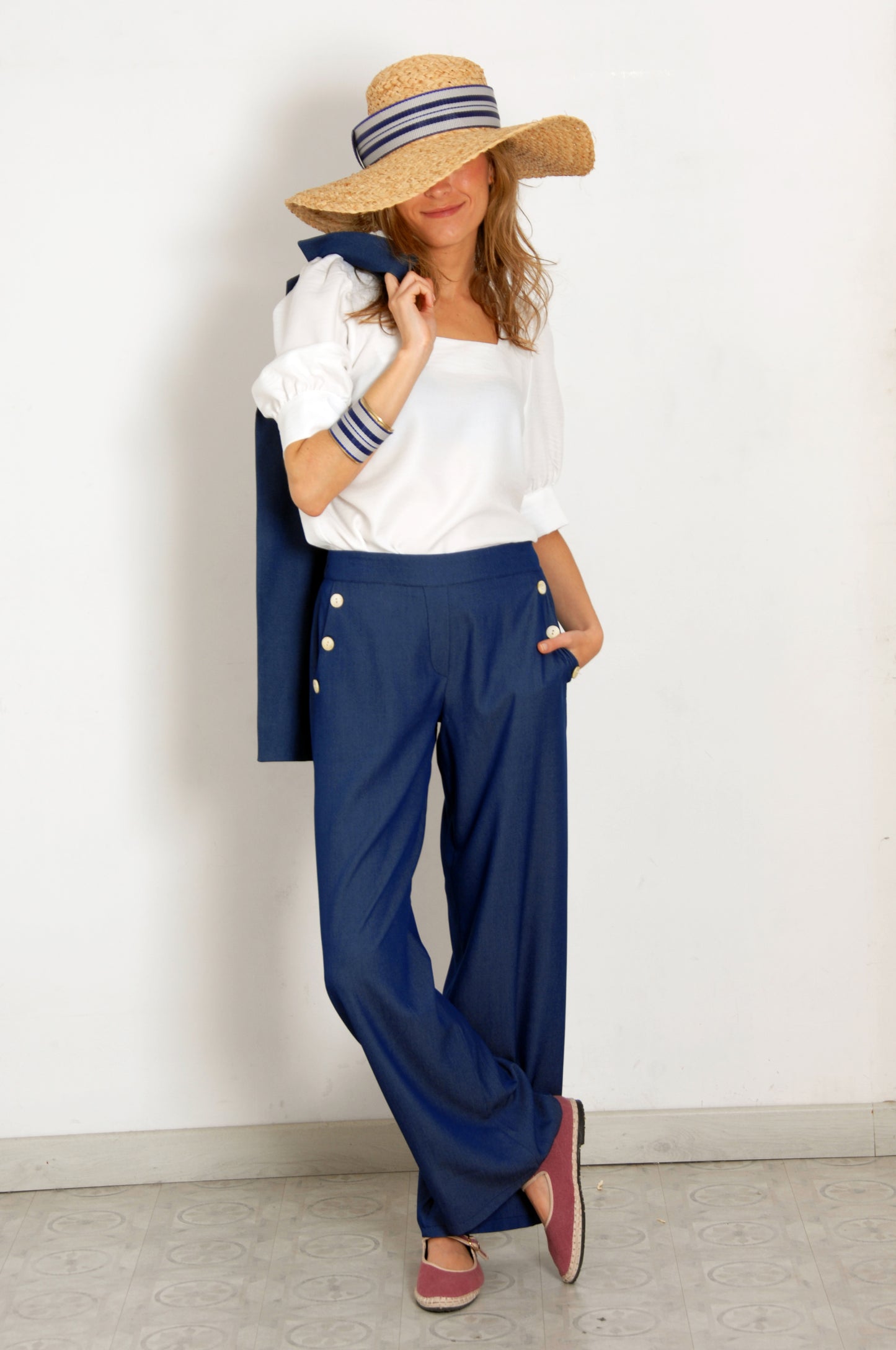 PANTALON PORTOFINO DENIM