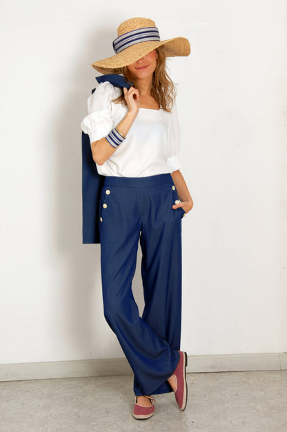 PANTALON PORTOFINO DENIM