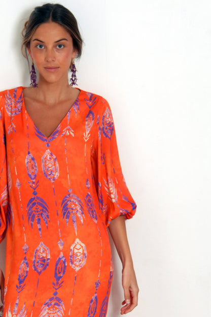 VESTIDO CANNES NARANJA