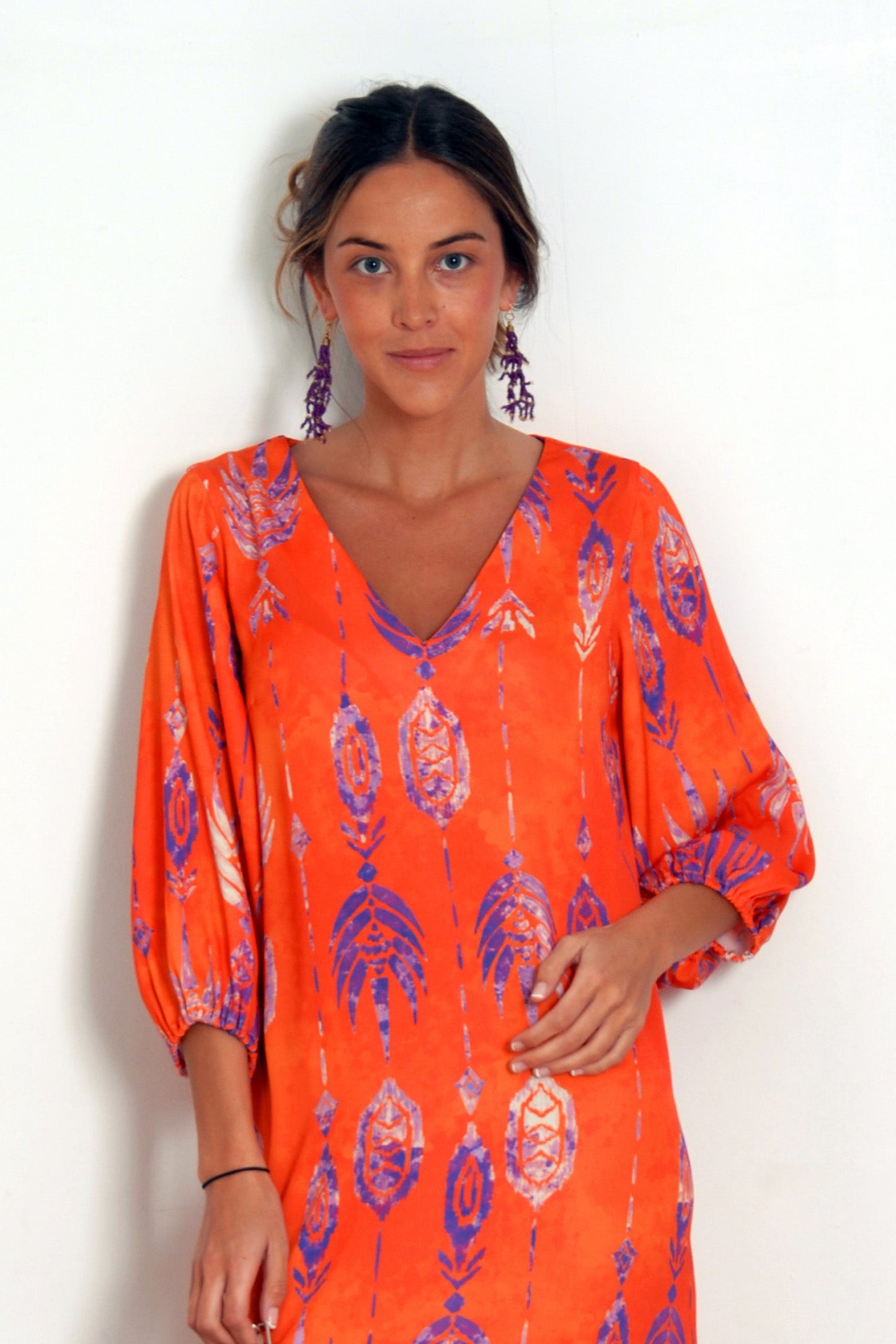 VESTIDO CANNES NARANJA