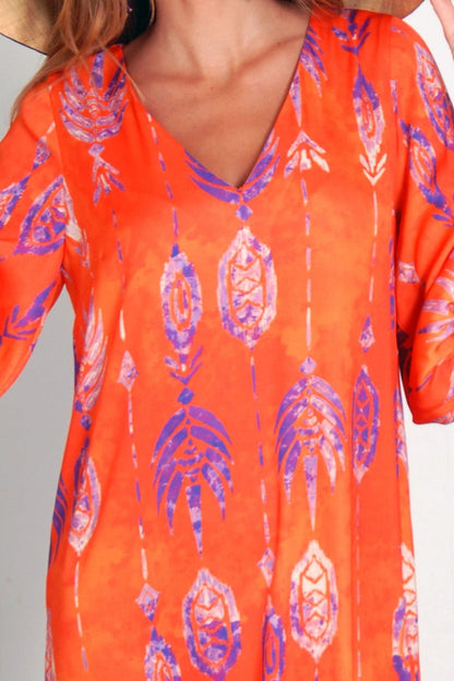 VESTIDO CANNES NARANJA