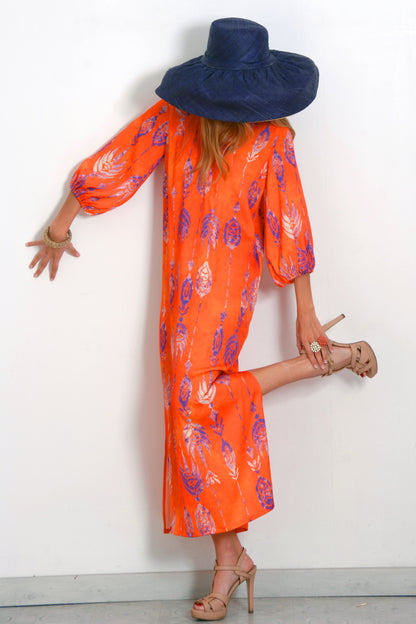 VESTIDO CANNES NARANJA