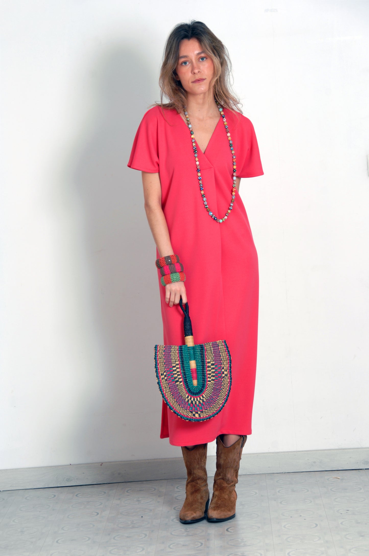 VESTIDO MONTECARLO CORAL