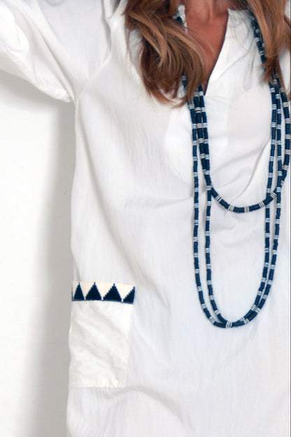 CAFTÁN SICILIA BLANCO