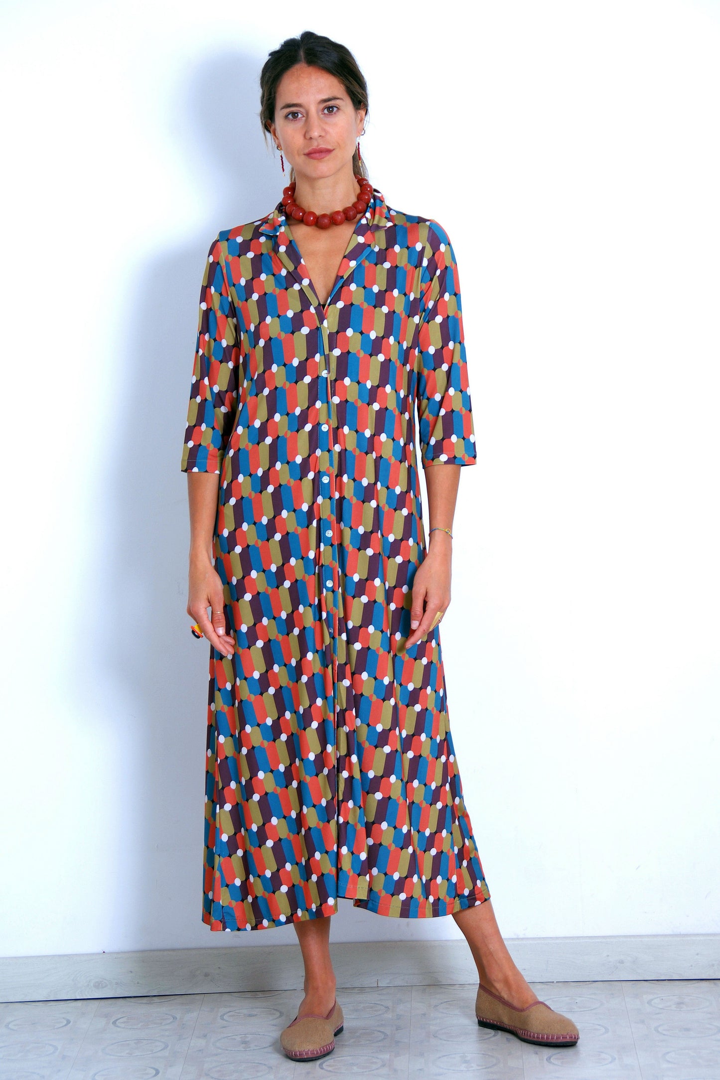 VESTIDO ESCORIAL MOSAICO